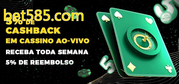 Promoções do cassino ao Vivo bet585.com